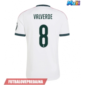 Lacne Muži Futbalové dres Real Madrid Federico Valverde #8 2026-27 Krátky Rukáv - Domáci